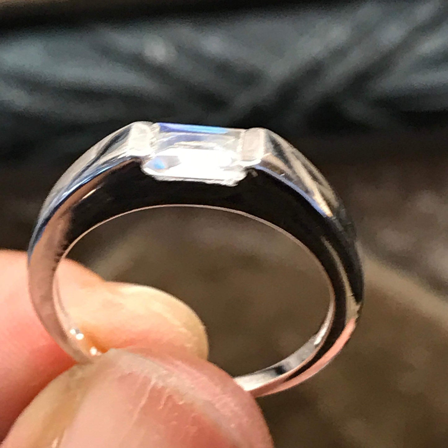 Natural Rainbow Moonstone 925 Solid Sterling Silver Ring Size 6, 7, 8, 9, 11 - Natural Rocks by Kala