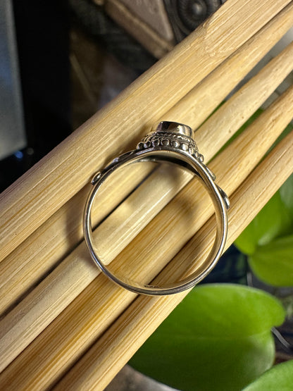 Genuine Ethiopian Opal 925 Solid Sterling Silver Engagement Ring Size 7, 8.25 - Natural Rocks by Kala