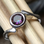Gorgeous 1ct Mystic Topaz 925 Solid Sterling Silver Engagement Ring Size 7, 8, 9 - Natural Rocks by Kala
