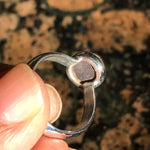 Natural Star Garnet, 4 Pointed Star Garnet 925 Solid Sterling Silver Ring Size 6, 7, 7.5, 8.5 - Natural Rocks by Kala