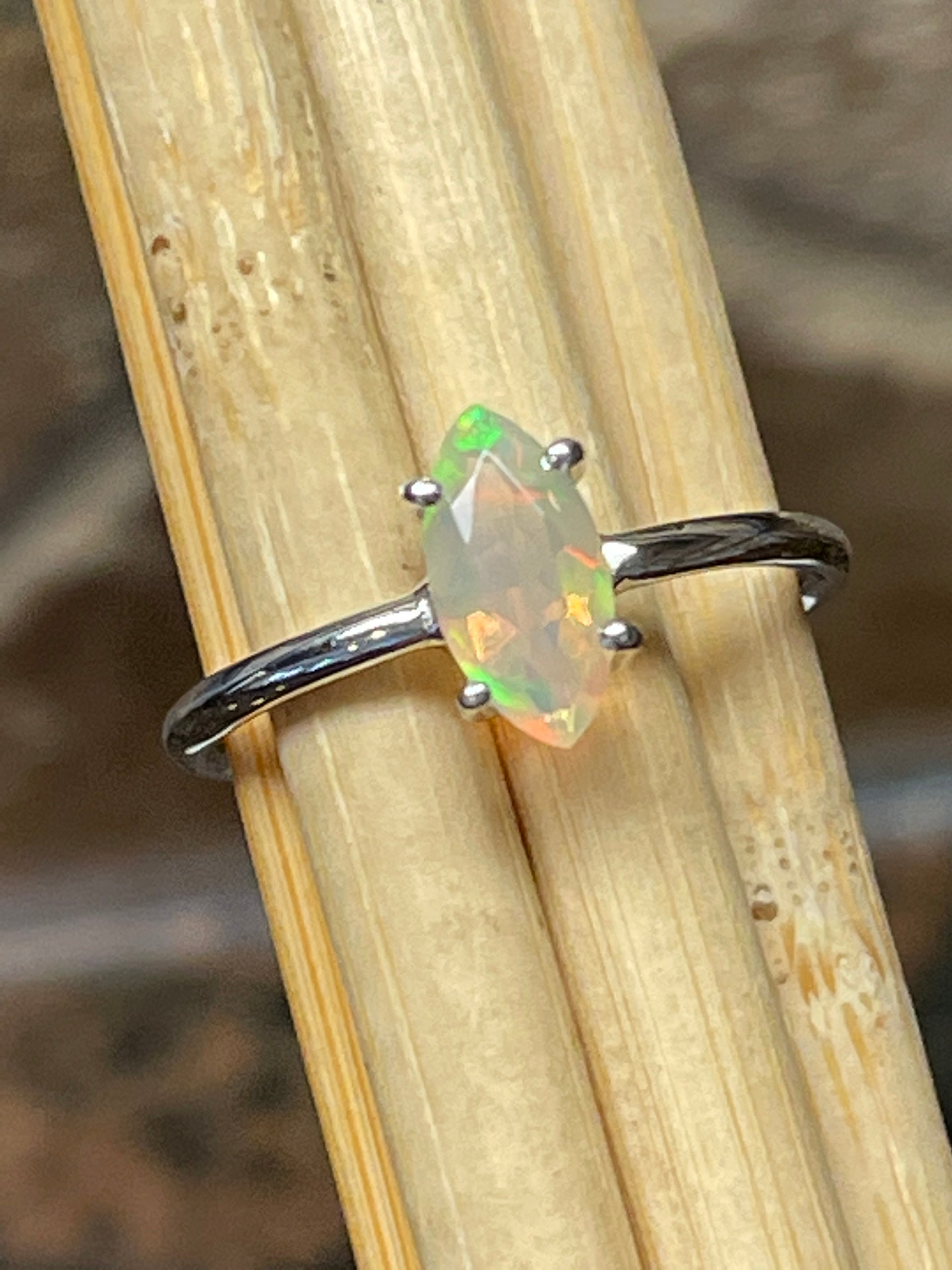 Ethiopian opal sale engagement ring