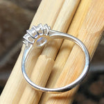 Natural Tanzanite 925 Solid Sterling Silver Engagement Ring Size 6, 8, 9 - Natural Rocks by Kala