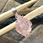 Natural Pink Morganite Pendant 30mm - Natural Rocks by Kala