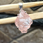 Natural Pink Morganite Pendant 30mm - Natural Rocks by Kala