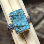 Natural Blue Labradorite 925 Solid Sterling Silver Ring Size 7 - Natural Rocks by Kala