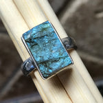 Natural Blue Labradorite 925 Solid Sterling Silver Ring Size 7 - Natural Rocks by Kala
