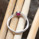 Natural Pink Tourmaline 925 Solid Sterling Silver Engagement Ring Size 6, 7, 8, 9 - Natural Rocks by Kala